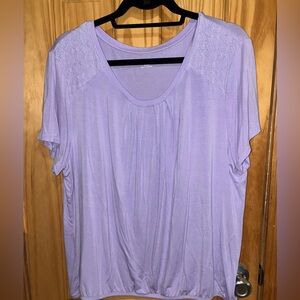 Crofts & Barrow Lavender Women's Top size XXL
